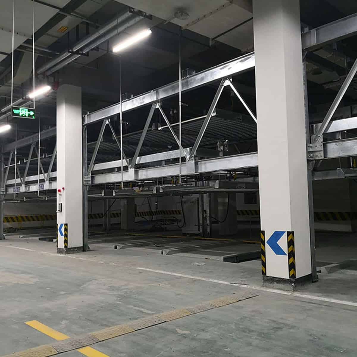 兩柱立體停車過規劃